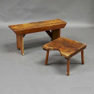 Stool and a Bench