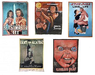 5 Vintage Ghanaian Movie Posters