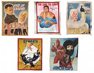 5 Vintage Ghana Movie Posters