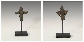 2 Indian Garuda Figures, 6th-12th C.