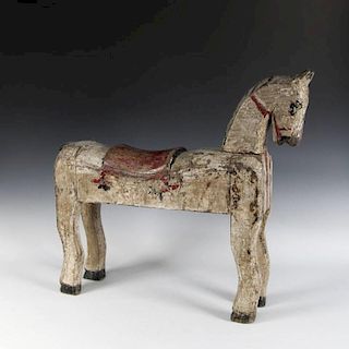 Antique Children's Carousel Horse