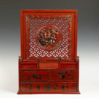 Antique Chinese Tabletop Altar, Early 19th C.