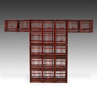 Japanese Kimono Form Bird Cage