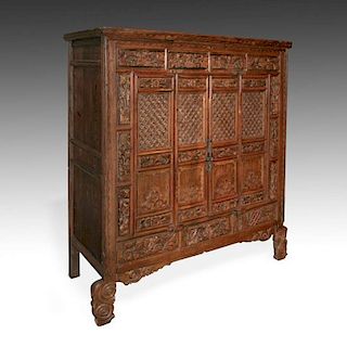 Antique Chinese Altar Cabinet