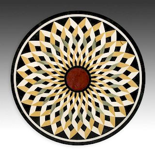 Hardstone Mosaic Pietra Dura Table Top