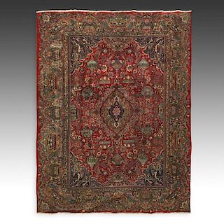 Khorasan Pile Rug: 149" x 114" (289.5 x 378.5 cm)
