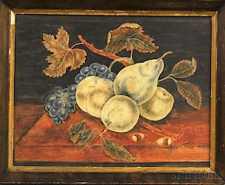 American School, 19th Century       Theorem of Fruit.