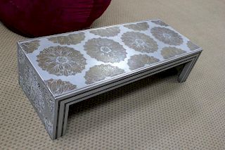 Laverne style modern mid century coffee table