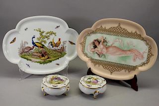 (4) Limoges Porcelain Pieces
