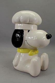 Vintage 1966 "Snoopy The Chef" Cookie Jar