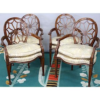 (4) Baker & Co. Armchairs