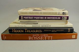 (6) Hardcover Art Reference Books