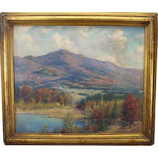Jean Barhydt  (1869 - 1952) Autumnal Landscape