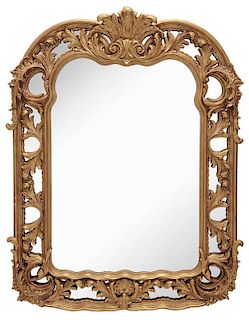 Louis XV Style Gilt and Beveled