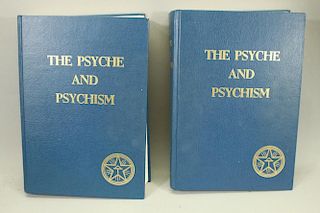 (2) "The Psyche and Psychism" Hardcover Books