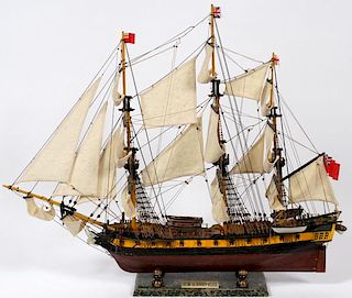 SCALE SHIP'S MODEL 'H.M.S. SURPRISE'