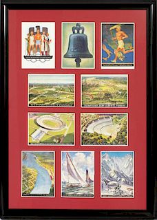 1936 OLYMPICS OFFICIAL POSTCARD COLLECTION