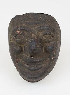 Pottery Mold for a Mask Head