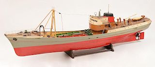Model of a Royal Navy WWII Trawler Westella
