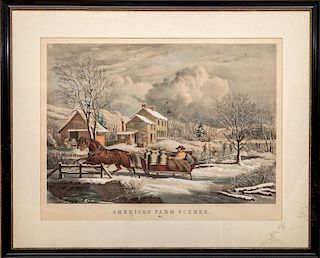 Currier & Ives, Publishers: American Farm Scenes, No. 4