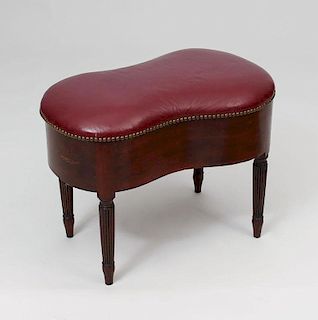 Federal Mahogany Bidet, Possibly from the Workshop of Duncan Phyfe