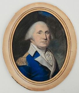 American School: Portrait of George Washington