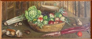 Rhoda Birley (1900-1980): Still Life with Vegetables