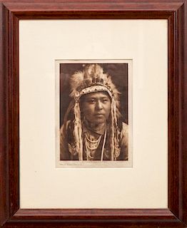 Edward Curtis (1868-1952): White Bull-Umatilla