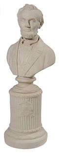 Parian Ware Bust of President Lincoln
