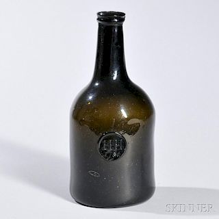 Blown Mallet-form Sealed Beer Bottle