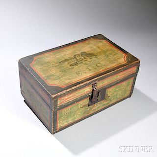 Paint-decorated Poplar Box