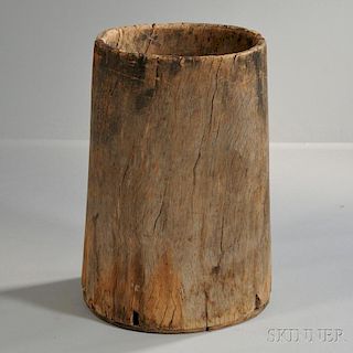 Hollow Tree Trunk Barrel