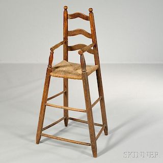 Turned High Chair
