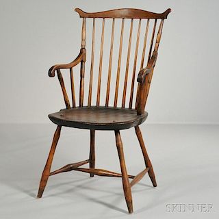 Windsor Fan-back Applied Armchair