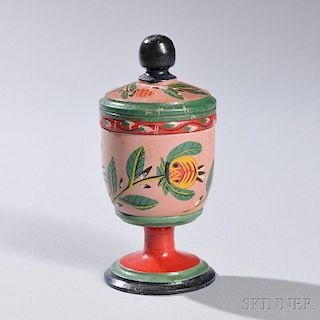 Lehnware Saffron Jar with Lid