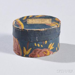 Small Oval Wallpaper Tack Box
