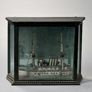 Diorama of War Ship