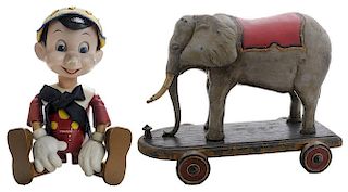 Ideal Toy Co. Wooden Pinocchio
