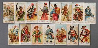 ALLEN & GINTER WEAPONS CIGARETTE CARDS