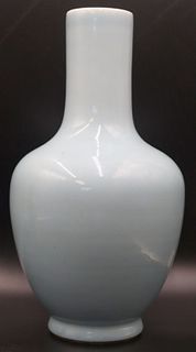 Chinese Light Blue Vase.