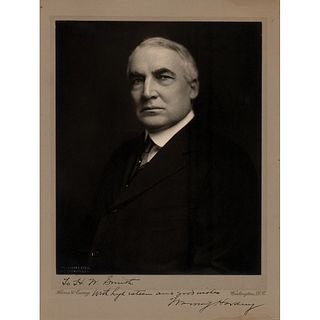 Warren G. Harding Signed Photograph
