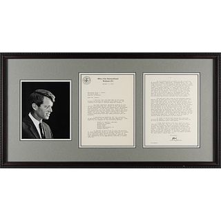 Robert F. Kennedy Typed Letter Signed