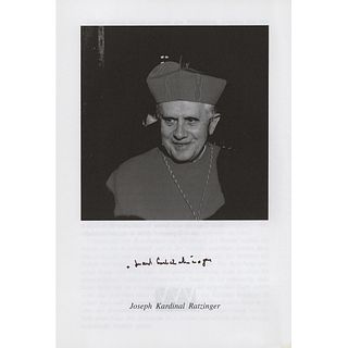 Pope Benedict XVI Signed Booklet