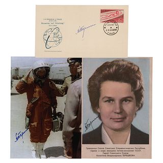 Valentina Tereshkova (3) Signed Items