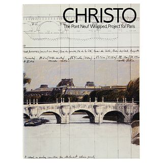 Christo and Jeanne-Claude Signed Exhibition Catalog