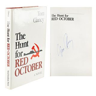 Tom Clancy Signed Book