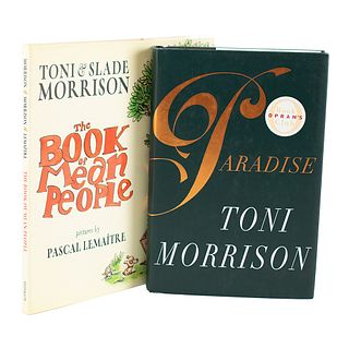 Toni Morrison (2) Signed Books