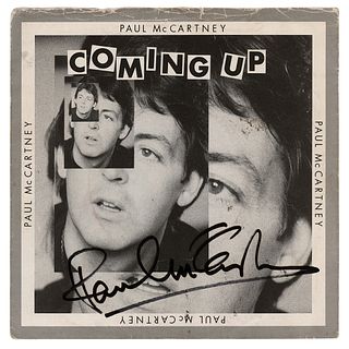 Beatles: Paul McCartney Signed 45 RPM Record