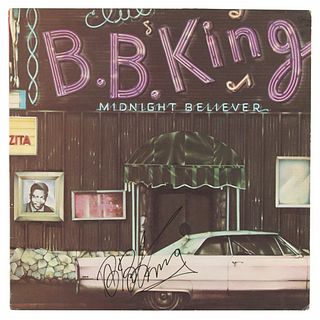 B. B. King Signed Album