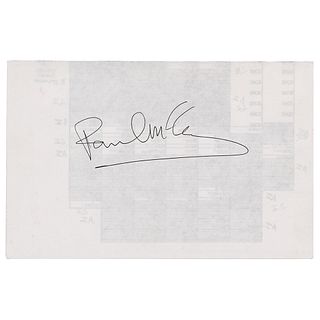 Beatles: Paul McCartney Signature